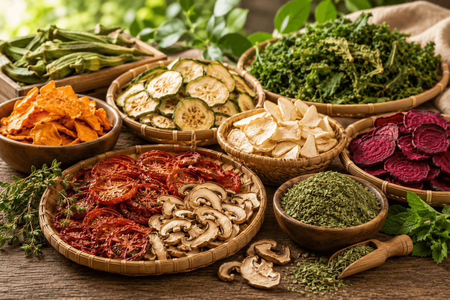 Dehydrated Vegetables